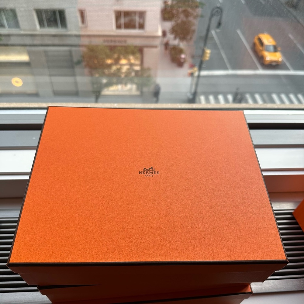 Hermes Orange Storage Box
